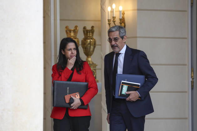 NEWS : Conseil des Ministres - Paris - 22 10 2026 Naima Moutchou - Serge Papin ParisFrance  Copyright: xMichtofx