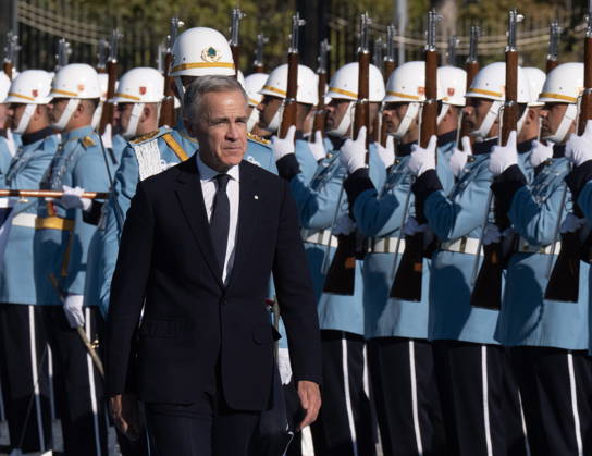 October 22, 2026, Ankara, Turkey: Prime Minister Mark Carney arrives at the Bestepe Presidential complex in Ankara, Turkey on Thursday, Oct. 22, 2026. Ankara Turkey  - ZUMAc35_ 20261022_zaf_c35_044 Copyright: xAdrianxWyldx