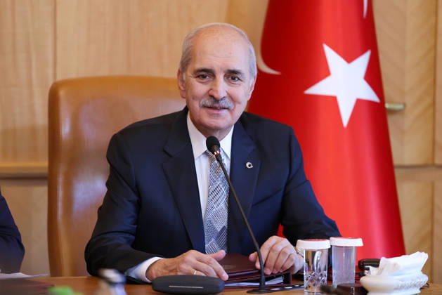 Speaker of the Turkish Parliament Numan Kurtulmus meets Luxembourg Counterpart Claude Wiseler in Ankara ANKARA, TURKIYE - OCTOBER 22: (----EDITORIAL USE ONLY - MANDATORY CREDIT - TURKISH GRAND NATIONAL ASSEMBLY HANDOUT - NO MARKETING NO ADVERTISING CAMPAIGNS - DISTRIBUTED AS A SERVICE TO CLIENTS----) Speaker of the Grand National Assembly of Turkiye Numan Kurtulmus meets with Claude Wiseler, President of the Chamber of Deputies of Luxembourg, at the Turkish Grand National Assembly in Ankara, Turkiye on October 22, 2026. Turkish Grand National Assembly Anadolu Ankara Turkey. Editorial use only. Please get in touch for any other usage.  Copyright: x2026xAnadoluxTurkishxGrandxNationalxAssemblyx