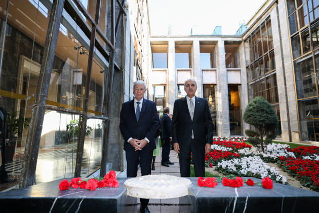 Speaker of the Turkish Parliament Numan Kurtulmus meets Luxembourg Counterpart Claude Wiseler in Ankara ANKARA, TURKIYE - OCTOBER 22: (----EDITORIAL USE ONLY - MANDATORY CREDIT - TURKISH GRAND NATIONAL ASSEMBLY HANDOUT - NO MARKETING NO ADVERTISING CAMPAIGNS - DISTRIBUTED AS A SERVICE TO CLIENTS----) Speaker of the Grand National Assembly of Turkiye Numan Kurtulmus meets with Claude Wiseler, President of the Chamber of Deputies of Luxembourg, at the Turkish Grand National Assembly in Ankara, Turkiye on October 22, 2026. Turkish Grand National Assembly Anadolu Ankara Turkey. Editorial use only. Please get in touch for any other usage.  Copyright: x2026xAnadoluxTurkishxGrandxNationalxAssemblyx