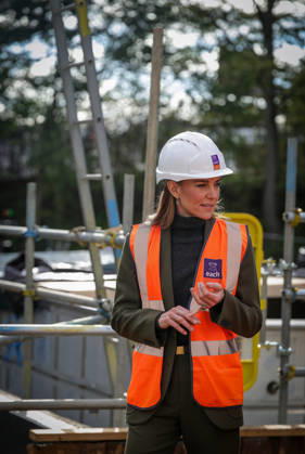 The Princess of Wales Visits the TreeHouse 22 10 2026. Ipswich, UK. The Princess of Wales, Patron of East Anglia’s Children’s Hospices (EACH), during a visit to The Treehouse children’s hospice in Ipswich, which Her Royal Highness opened in March 2012. Her Royal Highness first visited the site of The Treehouse’s new expansion project. The Princess then saw the development in progress, with completion expected in Spring 2028. Her Royal Highness also met with some of the children and families receiving care and support at The Treehouse., Credit:Laura Lewis B66 Avalon United Kingdom, England, Ipswich  Copyright: xLauraxLewisx xB66x xAvalonx 1145674090