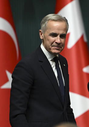 Erdogan and Carney hold joint press conference in Ankara ANKARA, TURKIYE - OCTOBER 22: Turkish President Recep Tayyip Erdogan (not seen) and Canadian Prime Minister Mark Carney hold a joint press conference following their meeting in Ankara, Turkiye on October 22, 2026. Dogukan Keskinkilic Anadolu Ankara Turkey. Editorial use only. Please get in touch for any other usage.  Copyright: x2026xAnadoluxDogukanxKeskinkilicx