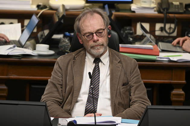 Plenary Session - Federal Parliament Brussels, 22 10 2026 : Plenary session at the Federal Parliament. Pix : Peter De Roover . Credit : Peter De Smedt CC Brussels Belgium  Copyright: xContentxCurationx PeterxDexSmedtx xCCx