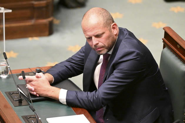 Plenary Session - Federal Parliament Brussels, 22 10 2026 : Plenary session at the Federal Parliament. Pix : Theo Francken . Credit : Peter De Smedt CC Brussels Belgium  Copyright: xContentxCurationx PeterxDexSmedtx xCCx