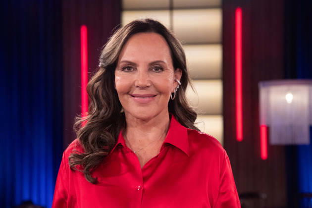 Natascha OCHSENKNECHT, former model, portrait, close-up, single image, single subject, guest on the show Koelner Treff on WDR television, October 22, 2026