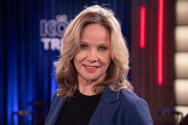Ann Kathrin KRAMER, actress, portrait, close-up, single image, single subject, guest on the WDR television show Koelner Treff, October 22, 2026