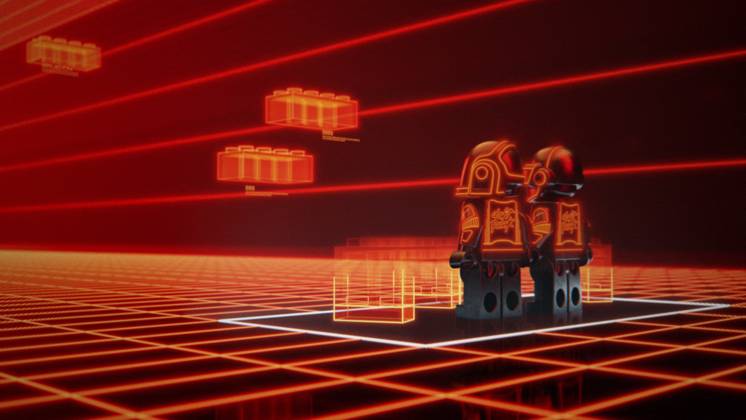 Electronic music icons Daft Punk team up with LEGO *MANDATORY BYLINE - MUST CREDIT: The LEGO Group x DAFT PUNK Mega* Electronic music icons Daft Punk are teaming up with LEGO., , The French duo have been made into LEGO minifigures for the first time in a new film to launch the partnership., , The film sees the Daft Punk robots minifigures follow a holographic red brick through a dark mysterious landscape, before stepping inside the gates-of-play to get behind a LEGO brick-built console, all to the soundtrack of iconic Daft Punk tracks Voyager and Human After All., , LEGO plans to release an official set of the pyramid stage from Daft Punk’s 2007 Alive tour, based on a 2020 LEGO ideas community project by a father and son from Luxembourg t  Copyright: xThexMegaxAgencyxThexLEGOxGroupxxxDAFTxPUNK Megax