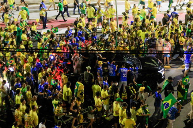 MACEIó, AL - 22.10.2026: ALFREDO GASPAR NO BLOCO DO 22 EM MACEIó - Vice-presidential candidate Alfredo Gaspar (PL) participated on Thursday night (22) in the 22 block in Maceió which drew a crowd to the beaches of Jatiúca and Ponta Verde x3037049x  GUIDOxJR.