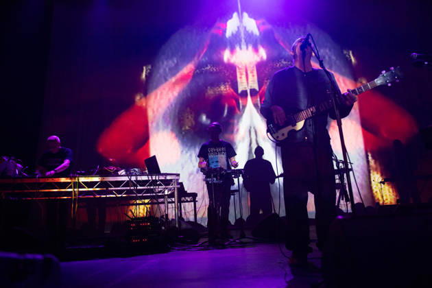 Cabaret Voltaire Perform at The Roundhouse, London, UK (L-R) - Chris Watson and lead singer Stephen Mallinder of English band Cabaret Voltaire performs at The Roundhouse, London, England, UK on Thursday 22 October 2026 as part of their Final Tour., Credit:Justin Ng Avalon UK, England, London, The Roundhouse  Copyright: xJustinxNgx xAvalonx 1145788929