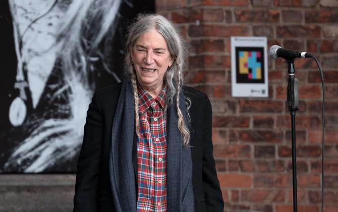 Patti Smith receives a tribute ahead of the 2026 Princess of Asturias Awards at the Fabrica de Armas cultural center in Oviedo on October 22, 2026, Oviedo, Spain  Copyright: xLALOxYASKYx xBESTIMAGExLALOxYASKYx xBESTIMAGEx