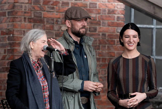 Patti Smith, Jackson Smith, and Jesse Smith — Patti Smith is honored ahead of the 2026 Princess of Asturias Awards at the Fabrica de Armas cultural center in Oviedo on October 22, 2026, Oviedo, Spain  Copyright: xLALOxYASKYx xBESTIMAGExLALOxYASKYx xBESTIMAGEx