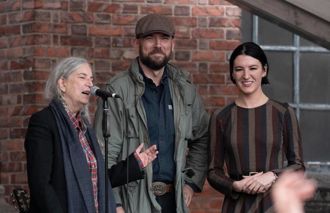 Patti Smith, Jackson Smith, and Jesse Smith — Patti Smith is honored ahead of the 2026 Princess of Asturias Awards at the Fabrica de Armas cultural center in Oviedo on October 22, 2026, Oviedo, Spain  Copyright: xLALOxYASKYx xBESTIMAGExLALOxYASKYx xBESTIMAGEx