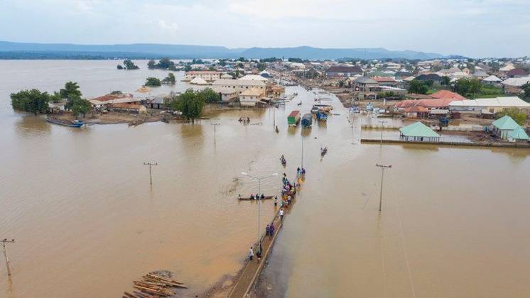 RECORD DATE NOT STATED How mental health care is helping Africa’s flood survivors feel safe again Flooding in Kabawa Lakoja Kogi State, Nigeria. Photo : bird story agency Copyright: xx