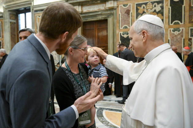 ITALY - REL - POPE LEO XIV RECEIVES IN PRIVATE AUDIENCE THE PARTICIPANTS IN THE INTERNATIONAL CONGRESS SPONSORED BY THE PONTIFICAL GREGORIAN UNIVERSITY October 23, 2026 Italy, Rome, Vatican October 23, 2026 Pope Leo XIV receives in a private audience the participants in the International Congress sponsored by the Pontifical Gregorian University EDITORIAL USE ONLY - NO BOOKS Copyright: xVATICANxMEDIA CPPx