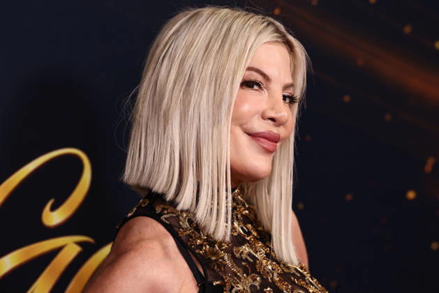 Dancers Against Cancer s Gala Of The Stars 2026 BEVERLY HILLS, LOS ANGELES, CALIFORNIA, USA - OCTOBER 22: Tori Spelling arrives at Dancers Against Cancer s Gala Of The Stars 2026 held at The Beverly Hilton Hotel on October 22, 2026 in Beverly Hills, Los Angeles, California, United States. Beverly Hills The Beverly Hilton Hotel California United States Copyright: xXavierxCollin ImagexPressxAgencyx