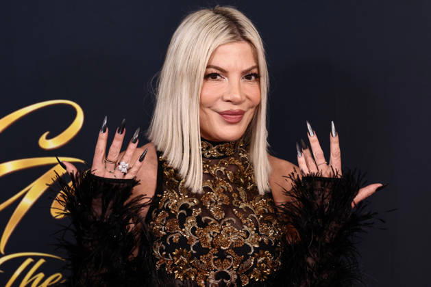 Dancers Against Cancer s Gala Of The Stars 2026 BEVERLY HILLS, LOS ANGELES, CALIFORNIA, USA - OCTOBER 22: Tori Spelling arrives at Dancers Against Cancer s Gala Of The Stars 2026 held at The Beverly Hilton Hotel on October 22, 2026 in Beverly Hills, Los Angeles, California, United States. Beverly Hills The Beverly Hilton Hotel California United States Copyright: xXavierxCollin ImagexPressxAgencyx