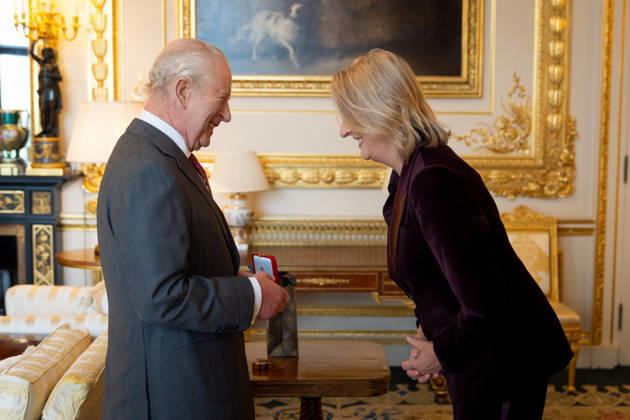 King s Medal for Music King Charles III presents the King s Medal for Music to Dame Sarah Connolly, during an audience at Windsor Castle, Berkshire. Picture date: Friday October 23, 2026., Credit:Avalon.red PA ROTA - B68 Avalon UK, Windsor  Copyright: xAvalon.redx xPAxROTAx-xB68x xAvalonx 1145884336