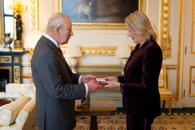 King s Medal for Music King Charles III presents the King s Medal for Music to Dame Sarah Connolly, during an audience at Windsor Castle, Berkshire. Picture date: Friday October 23, 2026., Credit:Avalon.red PA ROTA - B68 Avalon UK, Windsor  Copyright: xAvalon.redx xPAxROTAx-xB68x xAvalonx 1145884339