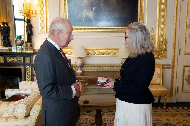 King s Medal for Music King Charles III presents the King s Medal for Music to Kathryn Stott, during an audience at Windsor Castle, Berkshire. Picture date: Friday October 23, 2026., Credit:Avalon.red PA ROTA - B68 Avalon UK, Windsor  Copyright: xAvalon.redx xPAxROTAx-xB68x xAvalonx 1145884508