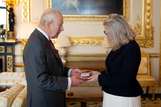 King s Medal for Music King Charles III presents the King s Medal for Music to Kathryn Stott, during an audience at Windsor Castle, Berkshire. Picture date: Friday October 23, 2026., Credit:Avalon.red PA ROTA - B68 Avalon UK, Windsor  Copyright: xAvalon.redx xPAxROTAx-xB68x xAvalonx 1145884513