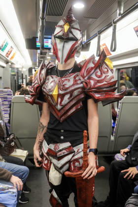 Image Licensed to Parsons Media. 23 10 2026. London, United Kingdom. Comicon . Thousands flock to Excel in London for the MCM Comic Con held over three days.  Copyright: xMartynxWheatleyx xParsonsxMediax PAR-9271-0010