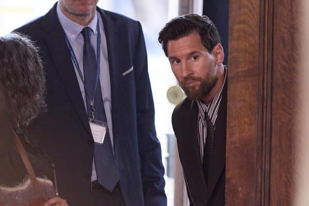 October 23, 2026, Oviedo, Oviedo, Spain: LEO MESSI medal presentation attends several audiences during the Princess of Asturias awards 2026 Oviedo Spain - ZUMAc260 20261023_zep_c260_019 Copyright: xMikexChicorrox