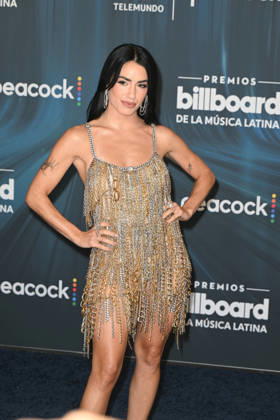 MIAMI, FL - OCTOBER 22: Lali Esposito at the 2026 Billboard Latin Music Awards at James L. Knight Center on October 22, 2026 in Miami, Florida. Copyright: xmpi04x