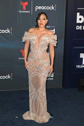MIAMI, FL - OCTOBER 22: Taina Pimentel at the 2026 Billboard Latin Music Awards at James L. Knight Center on October 22, 2026 in Miami, Florida. Copyright: xmpi04x