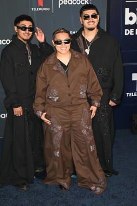 MIAMI, FL - OCTOBER 22: Yahritza y su Esencia at the 2026 Billboard Latin Music Awards at James L. Knight Center on October 22, 2026 in Miami, Florida. Copyright: xmpi04x