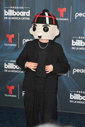 MIAMI, FL - OCTOBER 22: Chuyin at the 2026 Billboard Latin Music Awards at James L. Knight Center on October 22, 2026 in Miami, Florida. Copyright: xmpi04x