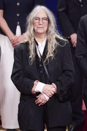 October 23, 2026, Oviedo, Oviedo, Spain: PATTI SMITH medal presentation attends several audiences during the Princess of Asturias awards 2026 Oviedo Spain - ZUMAc260 20261023_zep_c260_025 Copyright: xMikexChicorrox