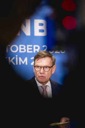 Johann Wadephul, Federal Minister of Foreign Affairs, speaks to the media on the sidelines of the foreign ministers meeting in Istanbul, October 23, 2026. Photographed on behalf of the Federal Foreign Office, Istanbul, Turkey Copyright: xJulianexSonntagx