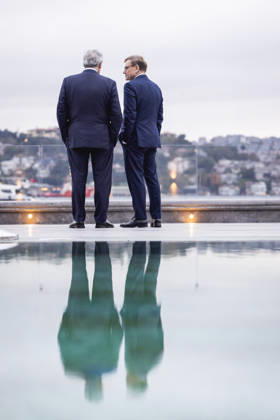L R Johann Wadephul (CDU), Federal Minister of Foreign Affairs, and Antonio Tajani, Minister of Foreign Affairs of Italy, photographed during a meeting in Istanbul on October 23, 2026. Photographed on behalf of the Federal Foreign Office, Istanbul, Turkey Copyright: xJulianexSonntagx