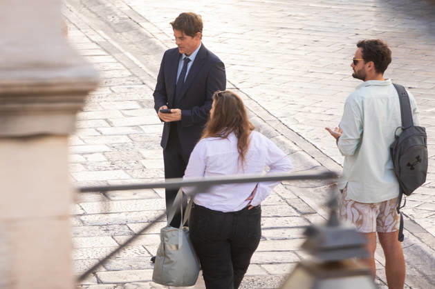 James Marsden in Dubrovnik Filming for the new thriller series Disavowed, starring James Marsden, has begun in the historic center of Dubrovnik. The film crew drew attention in the heart of the city, whose streets will serve as the backdrop for a story about a CIA agent tracking down a dangerous hitman. James Marsden in Duborvnik . October 23, Dubrovnik, Croatia  GrgoxJelavic PIXSELL