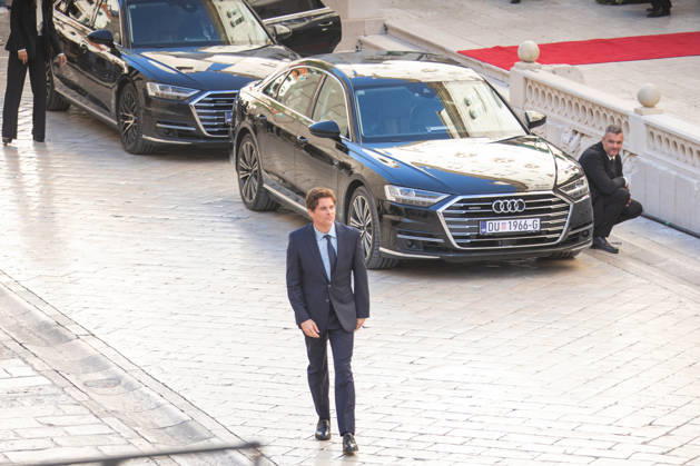James Marsden in Dubrovnik Filming for the new thriller series Disavowed, starring James Marsden, has begun in the historic center of Dubrovnik. The film crew drew attention in the heart of the city, whose streets will serve as the backdrop for a story about a CIA agent tracking down a dangerous hitman. James Marsden in Duborvnik . October 23, Dubrovnik, Croatia  GrgoxJelavic PIXSELL