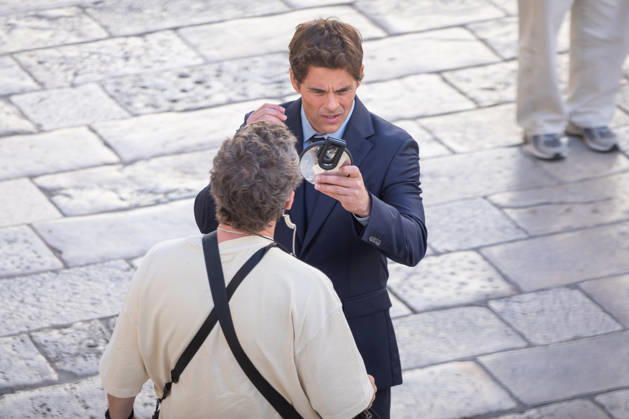 James Marsden in Dubrovnik Filming for the new thriller series Disavowed, starring James Marsden, has begun in the historic center of Dubrovnik. The film crew drew attention in the heart of the city, whose streets will serve as the backdrop for a story about a CIA agent tracking down a dangerous hitman. James Marsden in Duborvnik . October 23, Dubrovnik, Croatia  GrgoxJelavic PIXSELL