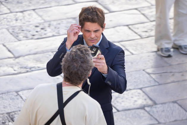 James Marsden in Dubrovnik Filming for the new thriller series Disavowed, starring James Marsden, has begun in the historic center of Dubrovnik. The film crew drew attention in the heart of the city, whose streets will serve as the backdrop for a story about a CIA agent tracking down a dangerous hitman. James Marsden in Duborvnik . October 23, Dubrovnik, Croatia  GrgoxJelavic PIXSELL