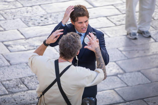 James Marsden in Dubrovnik Filming for the new thriller series Disavowed, starring James Marsden, has begun in the historic center of Dubrovnik. The film crew drew attention in the heart of the city, whose streets will serve as the backdrop for a story about a CIA agent tracking down a dangerous hitman. James Marsden in Duborvnik . October 23, Dubrovnik, Croatia  GrgoxJelavic PIXSELL