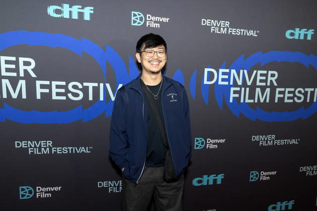 October 23, 2026, Denver, Colorado, USA: Director BRUCE TETSUYA of the film End of Things poses for a photo during the 49th. Denver Film Festival Red Carpet event at the Ellie Caulkins Opera House Thursday night. Credit Image: ZUMA Press Wire) Denver USA  - ZUMAav4_ 20261023_zaf_av4_028 Copyright: xHectorxAcevedox