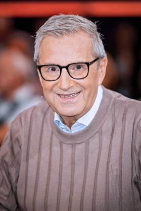 MDR Riverboat host Jan Hofer during the taping of the MDR talk show Riverboat on October 23, 2026, at Mediacity Leipzig 20261023SFL0007