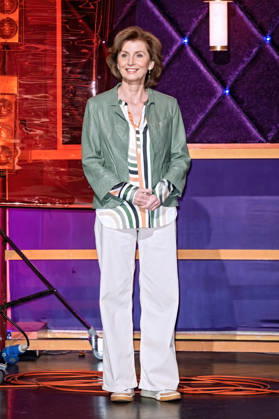 MDR Riverboat actress Marijam Agischewa during the taping of the MDR talk show Riverboat on October 23, 2026, at Mediacity Leipzig 20261023SFL0009