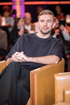 MDR Riverboat: Writer and former professional soccer player Christoph Kramer during the taping of the MDR talk show Riverboat on October 23, 2026, at Mediacity Leipzig 20261023SFL0013