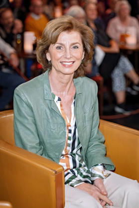 MDR Riverboat actress Marijam Agischewa during the taping of the MDR talk show Riverboat on October 23, 2026, at Mediacity Leipzig 20261023SFL0018