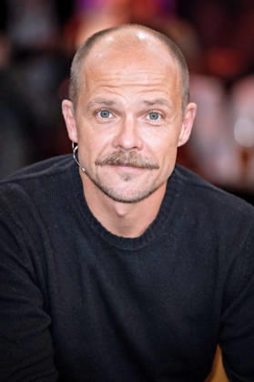 MDR Riverboat actor Matthias Koeberlin during the taping of the MDR talk show Riverboat on October 23, 2026, at Mediacity Leipzig 20261023SFL0026