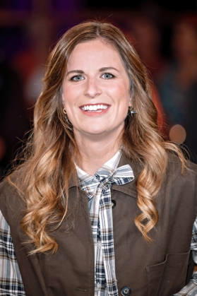 MDR Riverboat: Paula Löber, the 78th German Wine Queen, during the taping of the MDR talk show Riverboat on October 23, 2026, at Mediacity Leipzig 20261023SFL0039