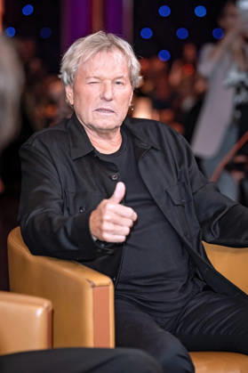 MDR Riverboat singer Bernhard Brink during the taping of the MDR talk show Riverboat on October 23, 2026, at Mediacity Leipzig 20261023SFL0044