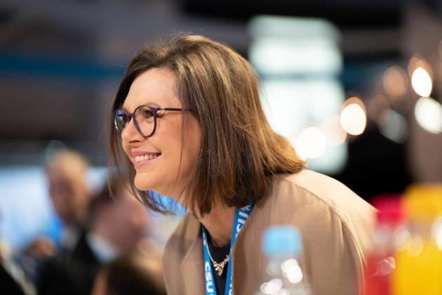 Munich, Bavaria, Germany October 23, 2026: The 2026 convention of the CSU (Christian Social Union) at the Munich Trade Fair Center. Ilse Aigner, President of the Bavarian State Parliament