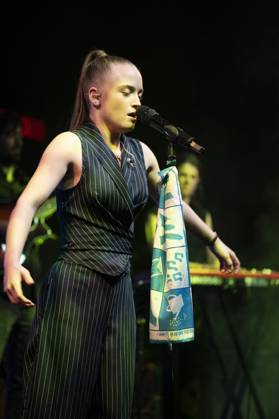 October 23, 2026, Madrid, Spain: The singer Carmen Ferre performs during her performance in Sala Galileo in Madrid in Spain. Madrid Spain  - ZUMAs197 20261023_aaa_s197_135 Copyright: xAtilanoxGarciax