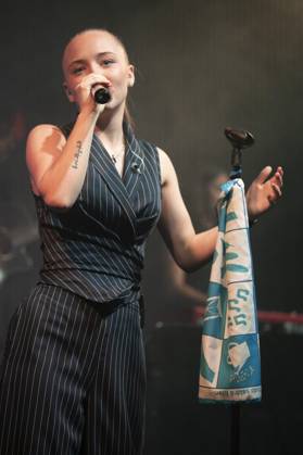 October 23, 2026, Madrid, Spain: The singer Carmen Ferre performs during her performance in Sala Galileo in Madrid in Spain. Madrid Spain  - ZUMAs197 20261023_aaa_s197_137 Copyright: xAtilanoxGarciax