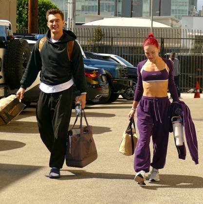 EXCLUSIVE: Tyler Cameron and Sharna Burgess Arrive To DWTS Rehearsal Together Friday EXCLUSIVE: Tyler Cameron and Sharna Burgess are seen arriving at the Dancing With The Stars rehearsals. 23 Oct 2026 Pictured: Tyler Cameron and Sharna Burgess.  Copyright: xThexMegaxAgencyxKATx xMEGAx
